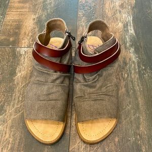 Blowfish brown sandals size 11
